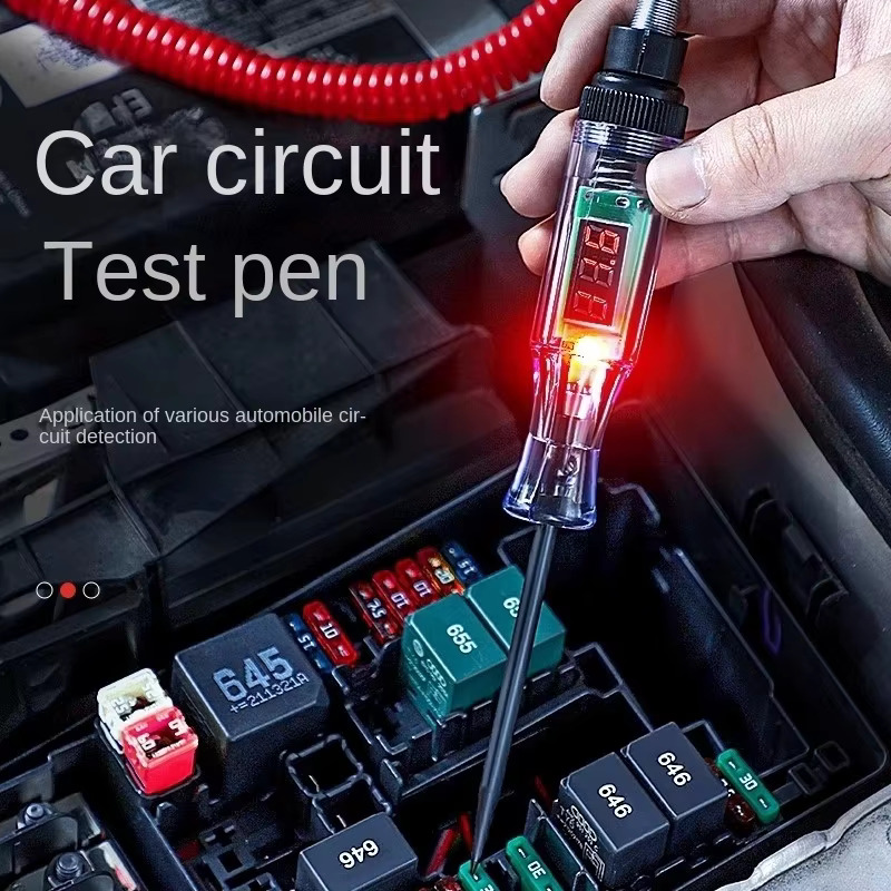 Power Tools Display - 5V-120V Car Tester Pen Voltage Circuit