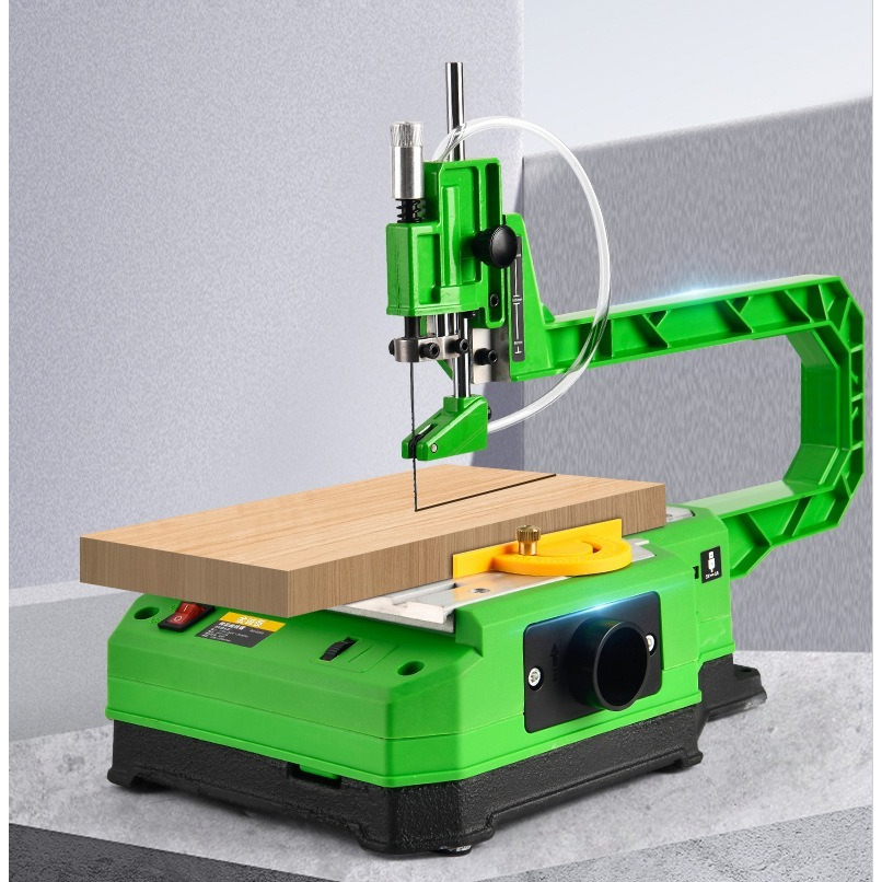 Scroll Saw Bench - Multifunctional Electric Bench Scroll Saw 220V/110V,