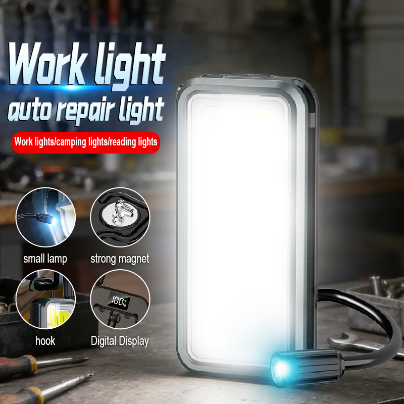 Power Tools Display - Work Light Floodlight Flashlight Built-in Battery