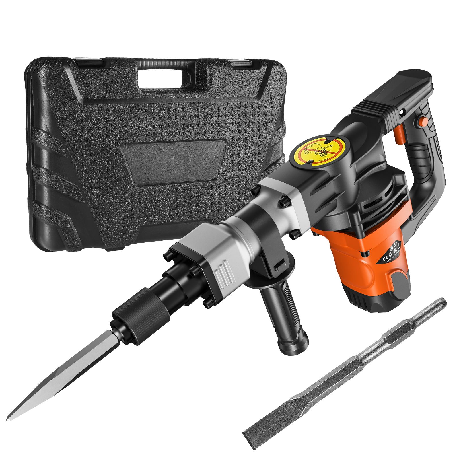 Power Tools Jack - SucceBuy 1400W Demolition Jack Hammer Electric