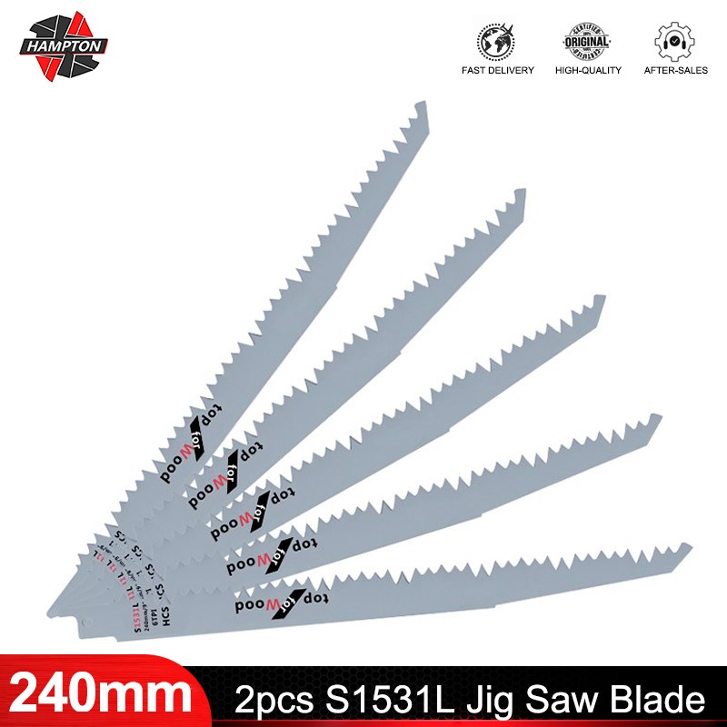 HAMPTON Jigsaw Blades 2 pcs S1 - Power Tools Jigsaw recension och pris