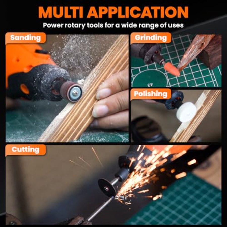 Cordless Rotary Tool 12V 6 Spe - Power Tools Display recension och pris