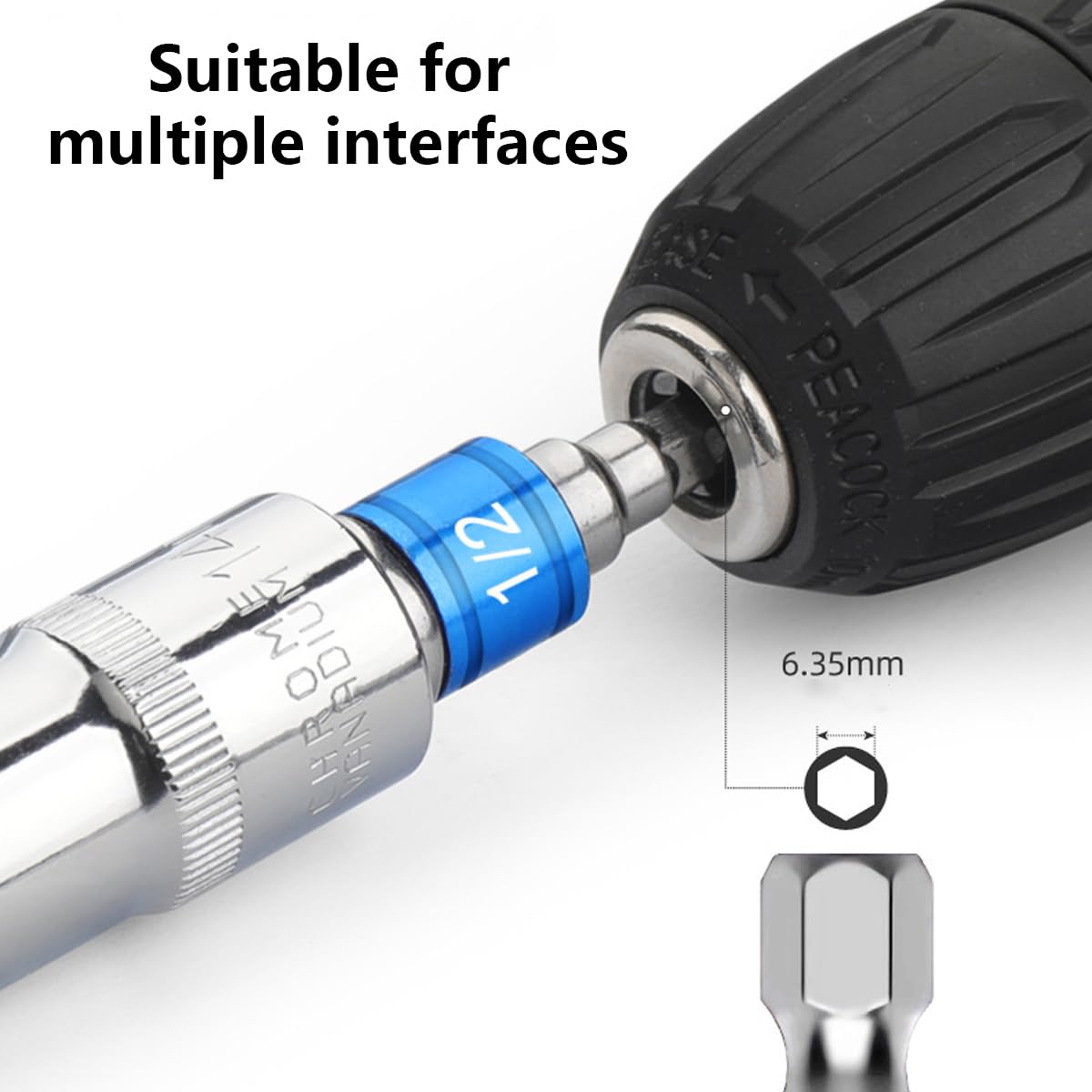 Impact Grade Angle Socket Adap - Power Tools Book recension och pris