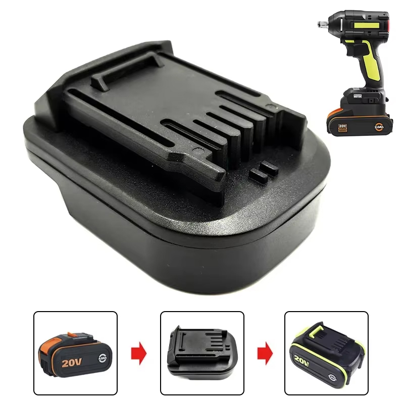 ZWINCKY Battery Adapter For Wo - Power Tools Green Color recension och pris