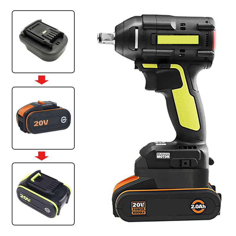 Battery Adapter Converter for  - Power Tools Green Color recension och pris