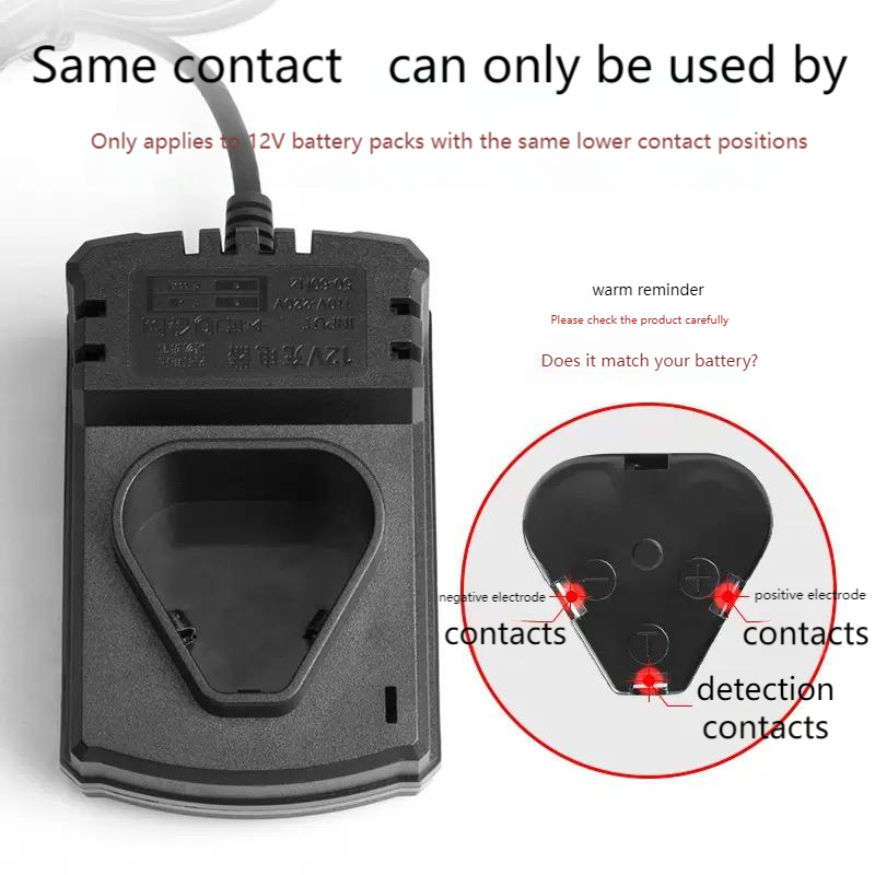 12V/12.6V Li-ion Rechargeable  - Power Tools Jack recension och pris