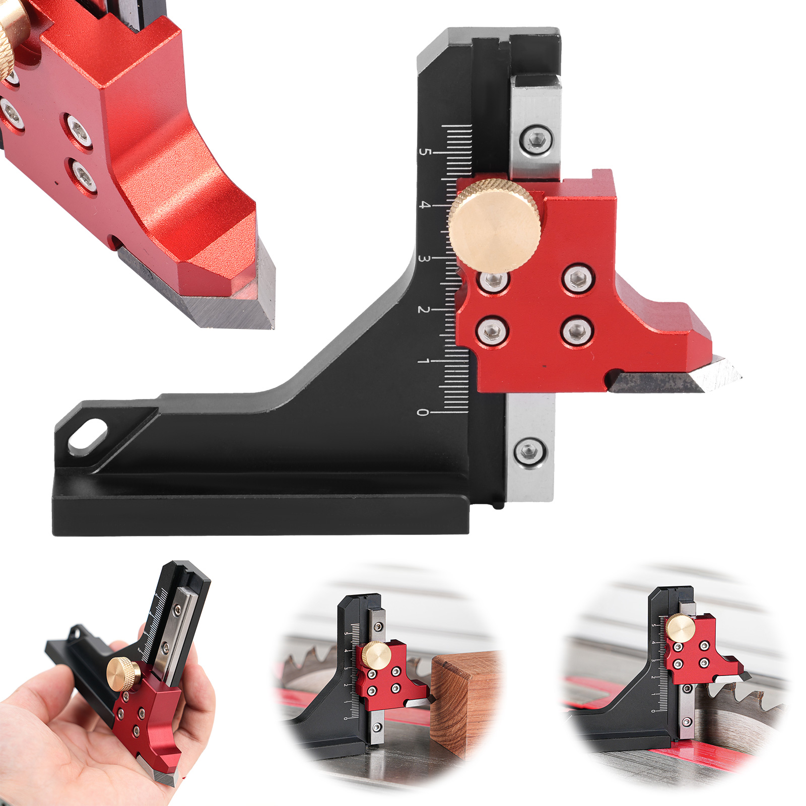 Woodworking Height Gauge DIY A - Scroll Saw Bench recension och pris