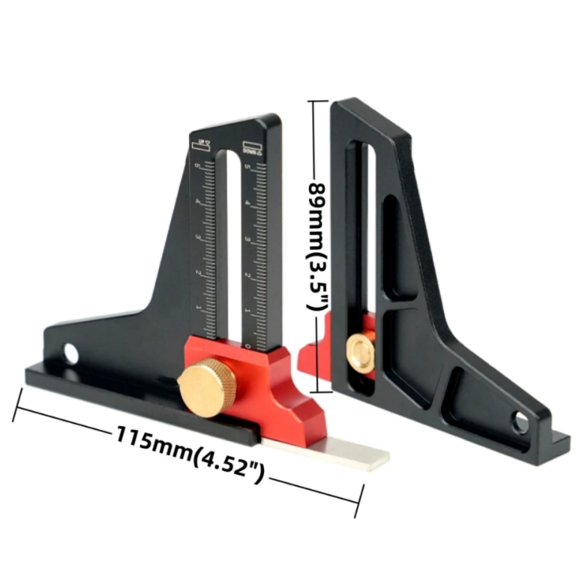 Woodworking Height Gauge - Alu - Scroll Saw Bench recension och pris