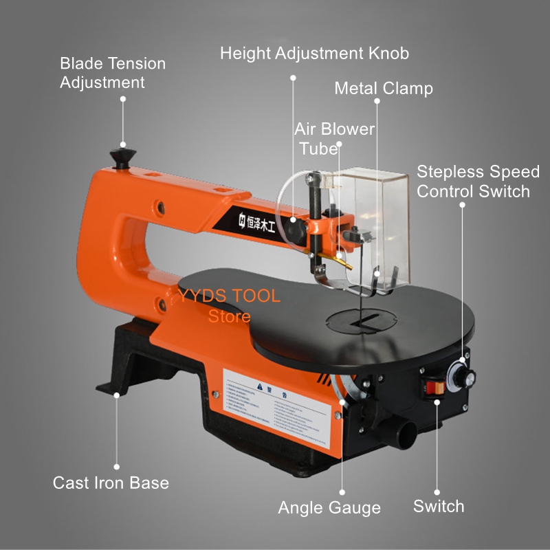 Bench-Top Scroll Saw Electric  - Scroll Saw Bench recension och pris