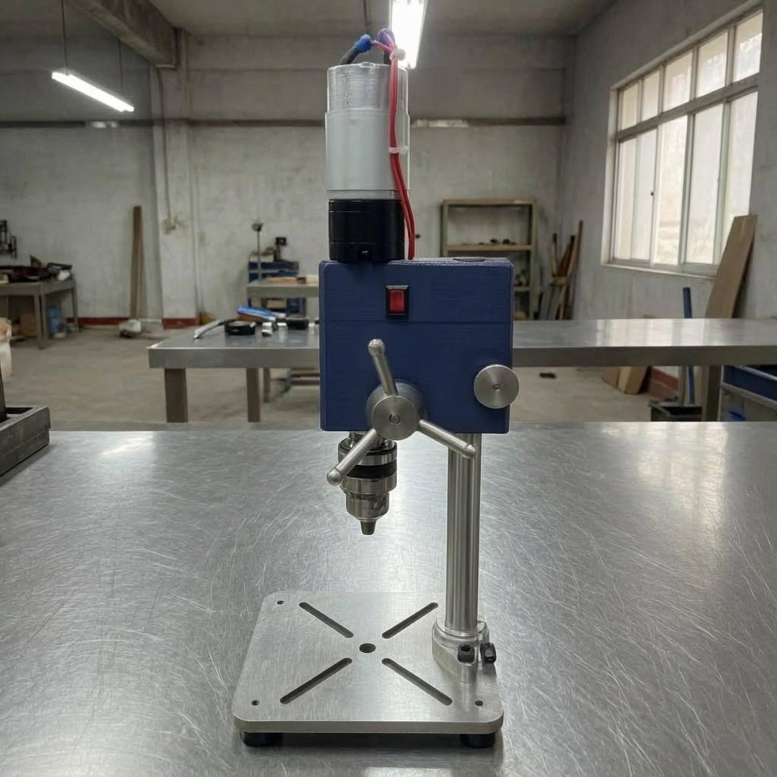 Mini Drill Press Compact Deskt - Power Tools Portable recension och pris