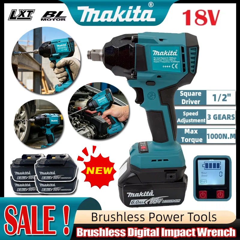 Makita Brushless Digital Displ - Power Tools Display recension och pris