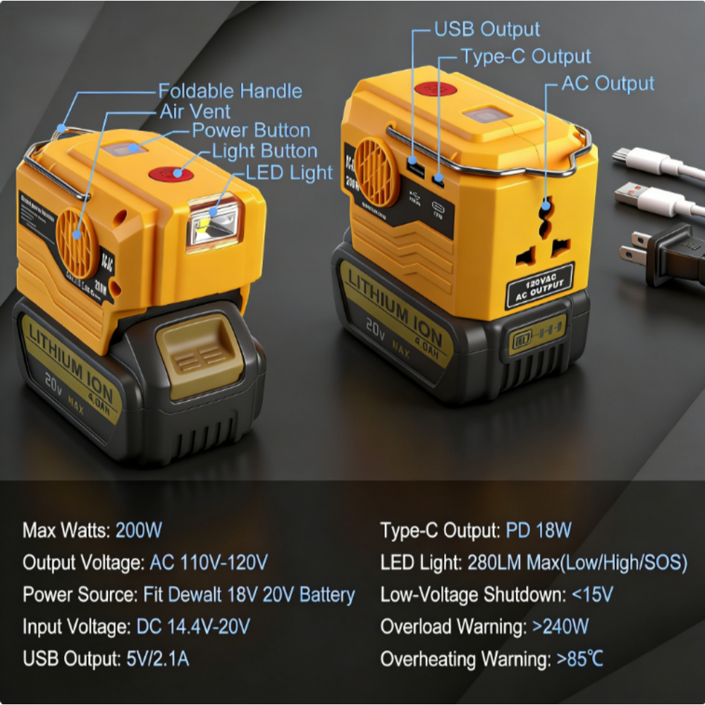AC 110~220V Inverter Generator - Power Tools Generator recension och pris