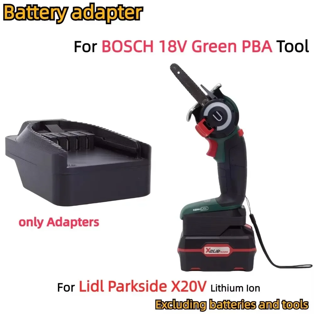Adapter/Converter for Lidl Par - Power Tools Green Color recension och pris