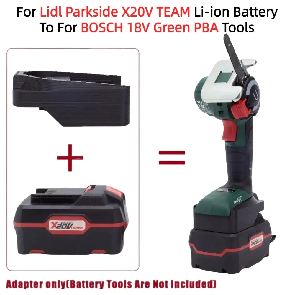 Adapter/Converter for Lidl Par - Power Tools Green Color recension och pris