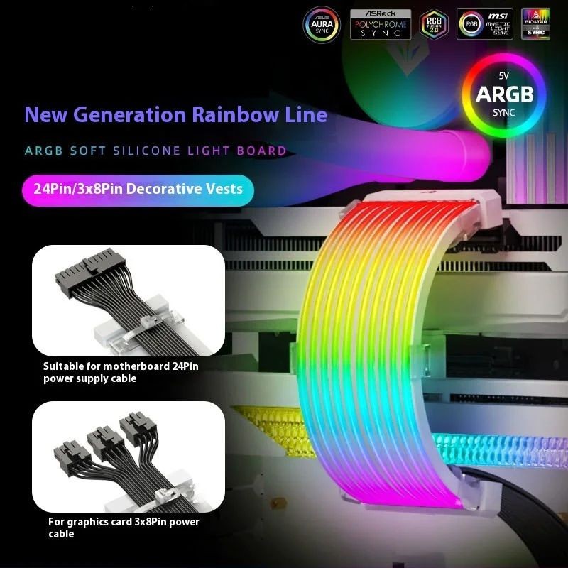 ARGB Chassis Neon Strips 5V Po - Power Tools Book recension och pris